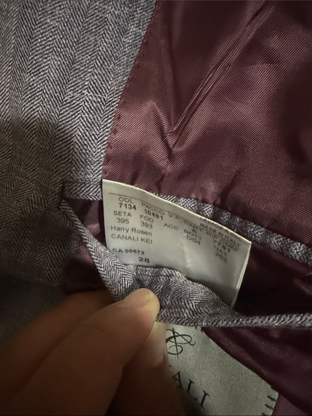 Canali KEI sports jacket 54EU - Picture 11 of 11